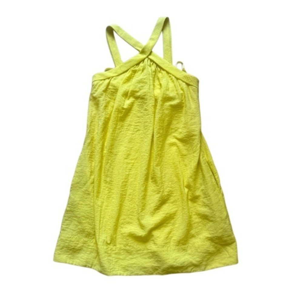BCBGMaxAzria Sunny Yellow Dress with Pockets